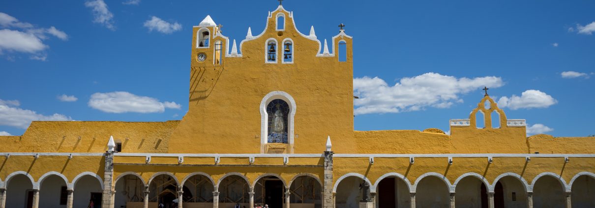 Facade of San Antonio De Padua, Izamal