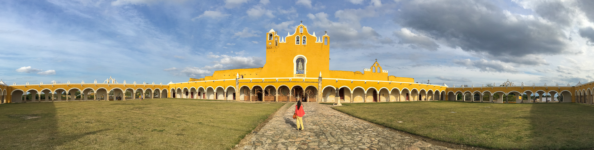 Facade of San Antonio De Padua, Izamal