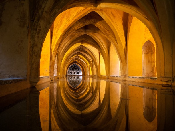 Alcazar, Los Baños de Doña María de Padilla, Sevilla